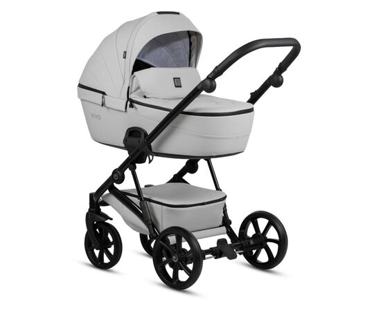 Коляска TUTIS 2 в 1 Viva 5+ (Leather Cloud) (1452085), изображение 3 Коляска TUTIS 2 в 1 Viva 5+ (Leather Cloud) (1452085), изображение 3