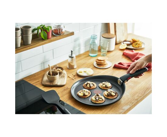 Сковорода Tefal Ingenio Unlimited, для оладків, 27см, литий алюміній (L8610074), зображення 6 Сковорода Tefal Ingenio Unlimited, для оладків, 27см, литий алюміній (L8610074), зображення 6