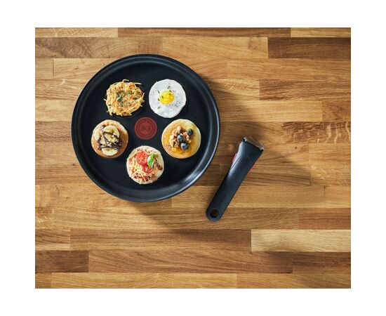 Сковорода Tefal Ingenio Unlimited, для оладків, 27см, литий алюміній (L8610074), зображення 7 Сковорода Tefal Ingenio Unlimited, для оладків, 27см, литий алюміній (L8610074), зображення 7