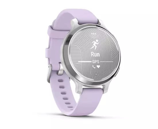 Смарт-часы Garmin Lily 2 Active, Silver/Jasmine Purple, Silicone, (010-02891-01), изображение 3 Смарт-часы Garmin Lily 2 Active, Silver/Jasmine Purple, Silicone, (010-02891-01), изображение 3