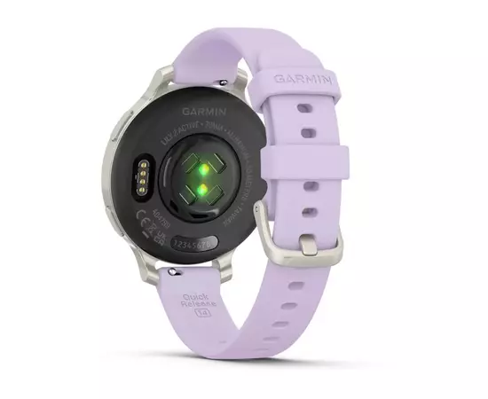 Смарт-часы Garmin Lily 2 Active, Silver/Jasmine Purple, Silicone, (010-02891-01), изображение 6 Смарт-часы Garmin Lily 2 Active, Silver/Jasmine Purple, Silicone, (010-02891-01), изображение 6