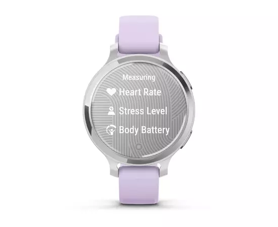 Смарт-часы Garmin Lily 2 Active, Silver/Jasmine Purple, Silicone, (010-02891-01), изображение 7 Смарт-часы Garmin Lily 2 Active, Silver/Jasmine Purple, Silicone, (010-02891-01), изображение 7