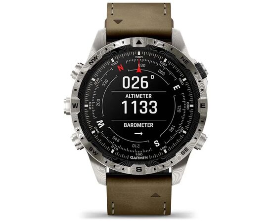 Смарт-годинник Garmin MARQ Adventurer Gen 2, Damascus, GPS (010-03393-31), зображення 2 Смарт-годинник Garmin MARQ Adventurer Gen 2, Damascus, GPS (010-03393-31), зображення 2