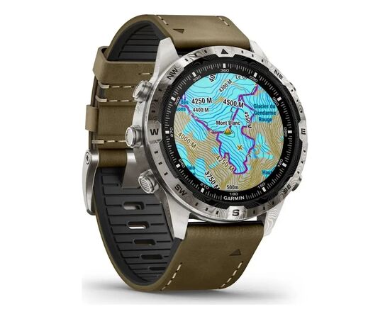 Смарт-годинник Garmin MARQ Adventurer Gen 2, Damascus, GPS (010-03393-31), зображення 3 Смарт-годинник Garmin MARQ Adventurer Gen 2, Damascus, GPS (010-03393-31), зображення 3