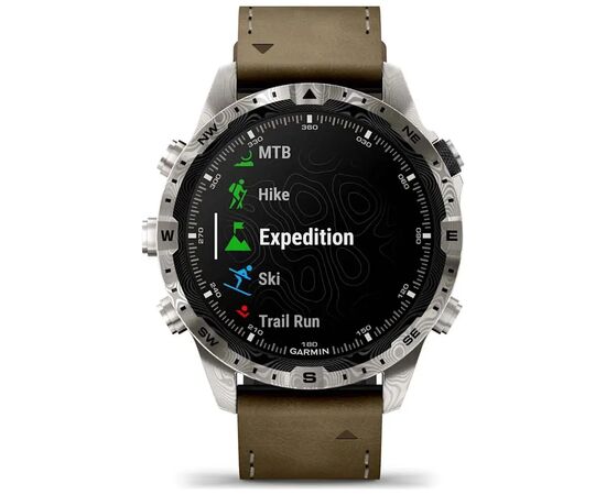 Смарт-годинник Garmin MARQ Adventurer Gen 2, Damascus, GPS (010-03393-31), зображення 9 Смарт-годинник Garmin MARQ Adventurer Gen 2, Damascus, GPS (010-03393-31), зображення 9