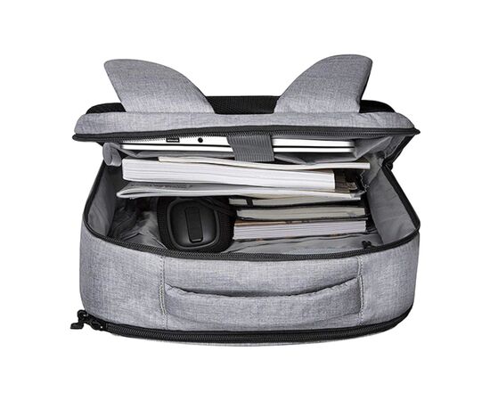 Рюкзак для ноутбука Xiaomi 15.6" MI Commuter Backpack (Light Gray) 21L (842566), изображение 5 Рюкзак для ноутбука Xiaomi 15.6" MI Commuter Backpack (Light Gray) 21L (842566), изображение 5