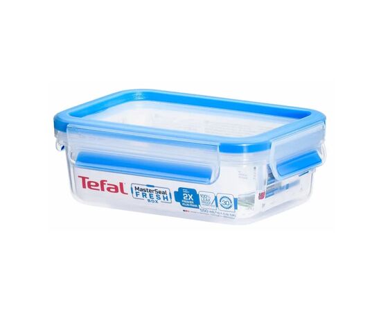 Пищевой контейнер Tefal MasterSeal, прямокутний, 550мл, пластик (K3021112), изображение 7 Пищевой контейнер Tefal MasterSeal, прямокутний, 550мл, пластик (K3021112), изображение 7