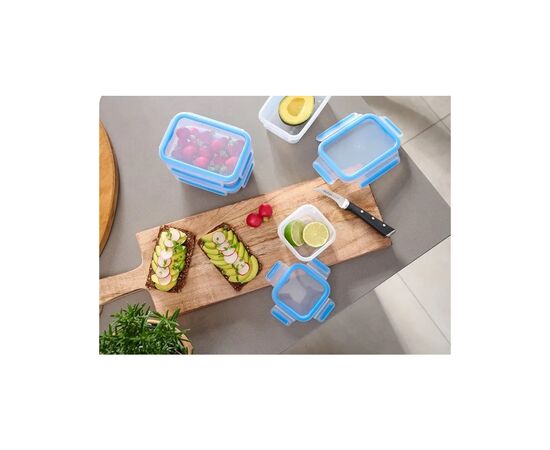 Харчовий контейнер Tefal MasterSeal, прямокутний, 800мл, пластик (K3021812), зображення 6 Харчовий контейнер Tefal MasterSeal, прямокутний, 800мл, пластик (K3021812), зображення 6