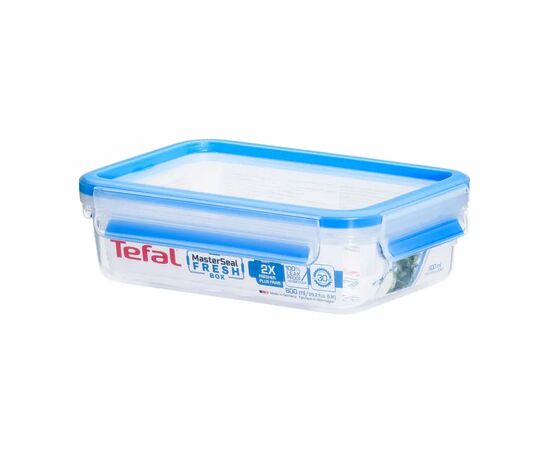 Харчовий контейнер Tefal MasterSeal, прямокутний, 800мл, пластик (K3021812), зображення 7 Харчовий контейнер Tefal MasterSeal, прямокутний, 800мл, пластик (K3021812), зображення 7
