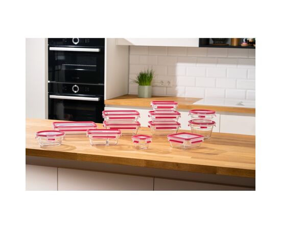 Харчовий контейнер Tefal Master Seal, Набір 3шт., скло, прозорий (N1051110), зображення 9 Харчовий контейнер Tefal Master Seal, Набір 3шт., скло, прозорий (N1051110), зображення 9