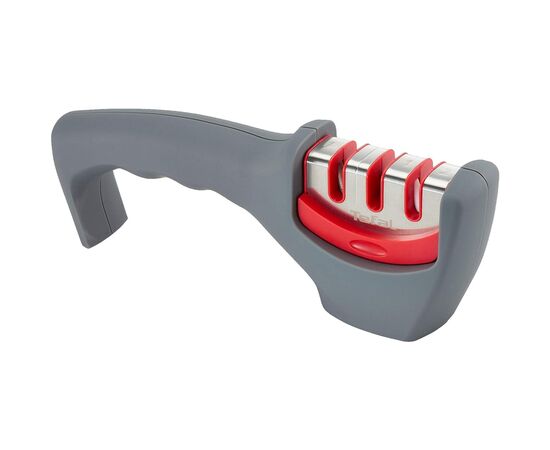 Точило для ножів Tefal Fresh Kitchen, нержавіюча сталь, пластик, сірий (K2090514), зображення 2 Точило для ножів Tefal Fresh Kitchen, нержавіюча сталь, пластик, сірий (K2090514), зображення 2
