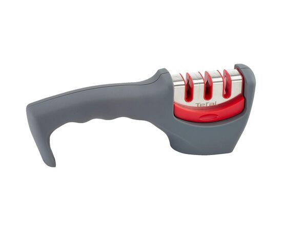 Точило для ножів Tefal Fresh Kitchen, нержавіюча сталь, пластик, сірий (K2090514), зображення 3 Точило для ножів Tefal Fresh Kitchen, нержавіюча сталь, пластик, сірий (K2090514), зображення 3