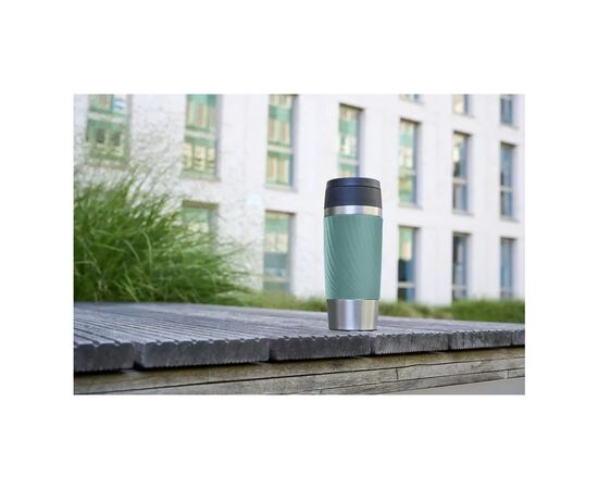 Термокружка Tefal Travel Mug Classic Twist, 360мл, нержавіюча сталь, зелений (N2024310), изображение 11 Термокружка Tefal Travel Mug Classic Twist, 360мл, нержавіюча сталь, зелений (N2024310), изображение 11