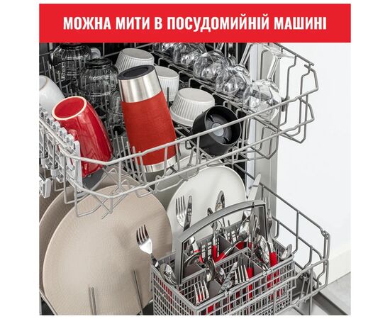 Термокружка Tefal Travel Mug Classic, 360мл, нержавіюча сталь, червоний (N2020410), изображение 10 Термокружка Tefal Travel Mug Classic, 360мл, нержавіюча сталь, червоний (N2020410), изображение 10