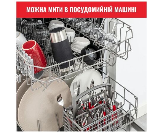 Термокружка Tefal Travel Mug Classic, 360мл, нержавіюча сталь, чорний (N2020210), изображение 10