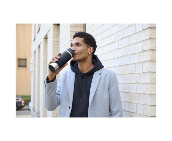 Термокружка Tefal Travel Mug Classic, 500мл, нержавіюча сталь, чорний (N2022010), изображение 4 Термокружка Tefal Travel Mug Classic, 500мл, нержавіюча сталь, чорний (N2022010), изображение 4