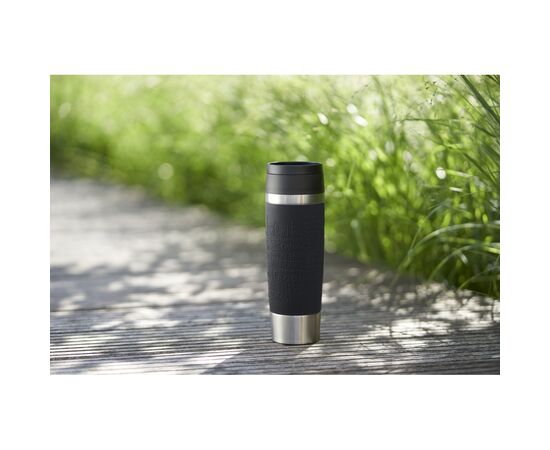 Термокружка Tefal Travel Mug Classic, 500мл, нержавіюча сталь, чорний (N2022010), изображение 6 Термокружка Tefal Travel Mug Classic, 500мл, нержавіюча сталь, чорний (N2022010), изображение 6