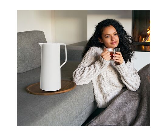 Термос Tefal Motiva, 1л, пластик, скло, білий (N4170410), изображение 6 Термос Tefal Motiva, 1л, пластик, скло, білий (N4170410), изображение 6