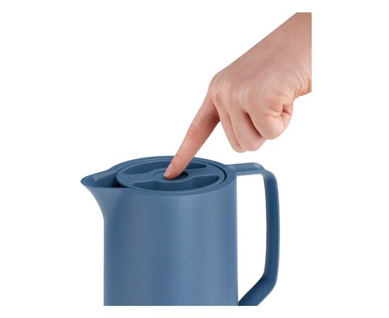 Термос Tefal Motiva, 1л, пластик, скло, блакитний (N4170310), изображение 3 Термос Tefal Motiva, 1л, пластик, скло, блакитний (N4170310), изображение 3