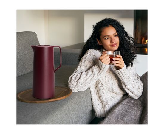 Термос Tefal Motiva, 1л, пластик, скло, бордовий (N4170210), изображение 5 Термос Tefal Motiva, 1л, пластик, скло, бордовий (N4170210), изображение 5