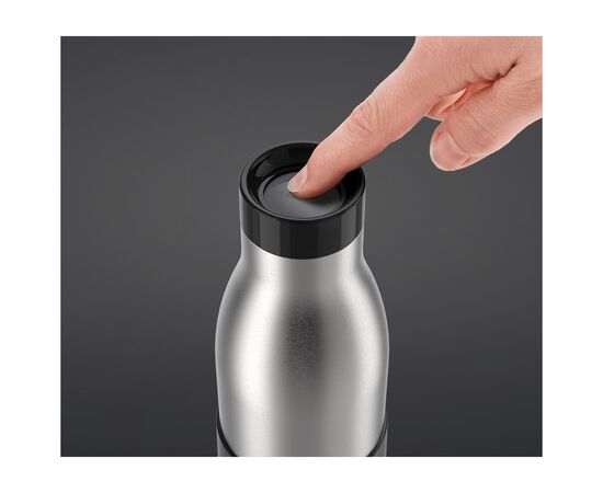 Термос Tefal Bludrop soft touch, 500мл, нержавіюча сталь, графітовий (N3110510), изображение 5 Термос Tefal Bludrop soft touch, 500мл, нержавіюча сталь, графітовий (N3110510), изображение 5