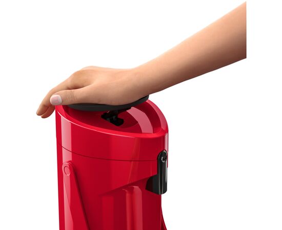 Термос Tefal Ponza Pump, 1.9л, пластик, скло, червоний (K3140314), изображение 6 Термос Tefal Ponza Pump, 1.9л, пластик, скло, червоний (K3140314), изображение 6