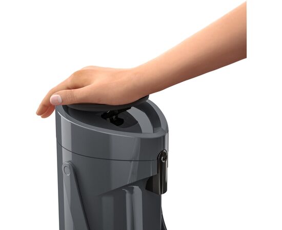 Термос Tefal Ponza Pump, 1.9л, пластик, скло, чорний (K3140114), изображение 6 Термос Tefal Ponza Pump, 1.9л, пластик, скло, чорний (K3140114), изображение 6