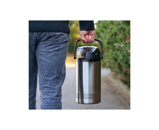 Термос Tefal President, 3.0л, нержавіюча сталь, пластик (K3150114), изображение 11 Термос Tefal President, 3.0л, нержавіюча сталь, пластик (K3150114), изображение 11