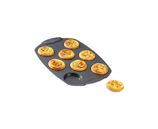 Форма для випікання Tefal PerfectBake, 8 форм, круглий, 21х29см, алюміній, коричневий (J5734902), зображення 4