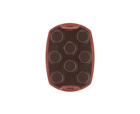 Форма для випікання Tefal PerfectBake, 8 форм, круглий, 21х29см, алюміній, коричневий (J5734902), зображення 6