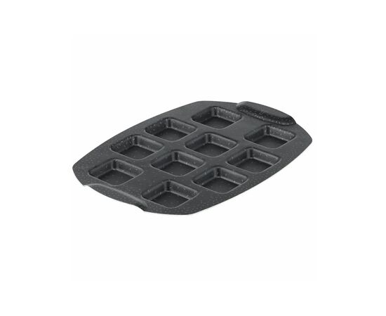 Форма для выпечки Tefal PerfectBake, 10 форм, квадратний, 21х29см, алюміній, коричневий (J5734502)