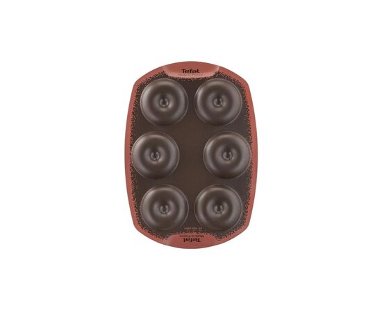 Форма для випікання Tefal PerfectBake, 6 форм, квадратний, 21х29см, алюміній, коричневий (J5734602), зображення 3 Форма для випікання Tefal PerfectBake, 6 форм, квадратний, 21х29см, алюміній, коричневий (J5734602), зображення 3