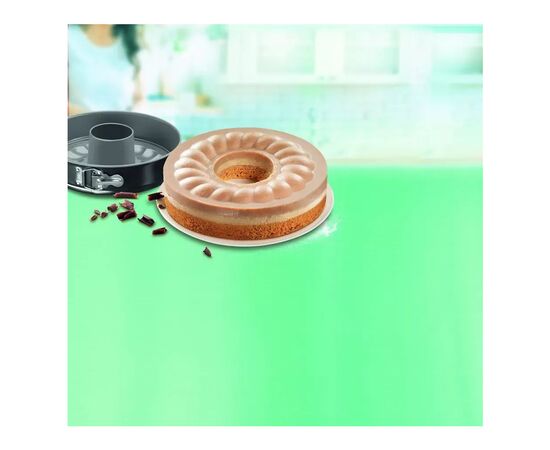 Форма для выпечки Tefal Easybake, 26см, вуглецева сталь, кругла, дві основи, сірий (J1742874), изображение 6 Форма для выпечки Tefal Easybake, 26см, вуглецева сталь, кругла, дві основи, сірий (J1742874), изображение 6
