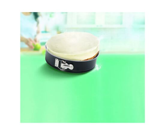 Форма для выпечки Tefal Easybake, 26см, вуглецева сталь, роз'ємна, кругла, сірий (J1741374), изображение 5 Форма для выпечки Tefal Easybake, 26см, вуглецева сталь, роз'ємна, кругла, сірий (J1741374), изображение 5