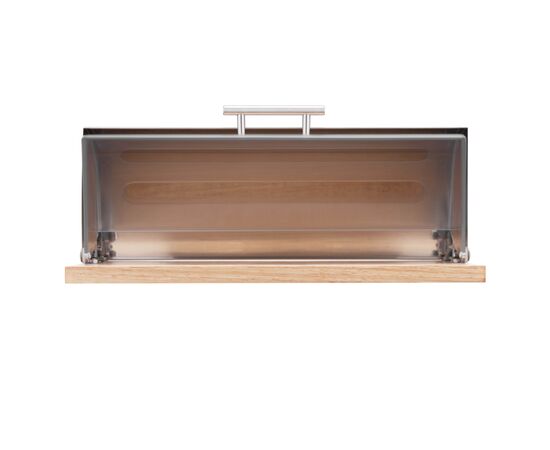 Хлібниця Ardesto Gemini 39х27х15см, дерево, пластик, нержавіюча сталь (AR0914GB), зображення 4 Хлібниця Ardesto Gemini 39х27х15см, дерево, пластик, нержавіюча сталь (AR0914GB), зображення 4