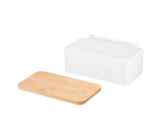 Хлебница Ardesto Midori 33х13х18см, метал, бамбук, білий (AR0914WB), изображение 6 Хлебница Ardesto Midori 33х13х18см, метал, бамбук, білий (AR0914WB), изображение 6
