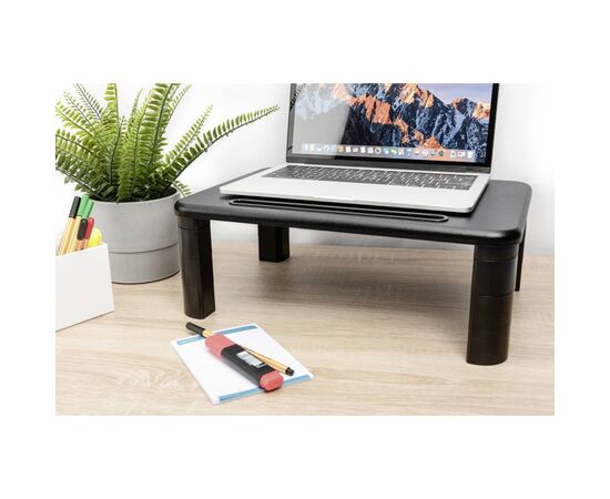 Подставка для монитора Digitus Ergonomic Monitor Riser, black (DA-90458), изображение 3