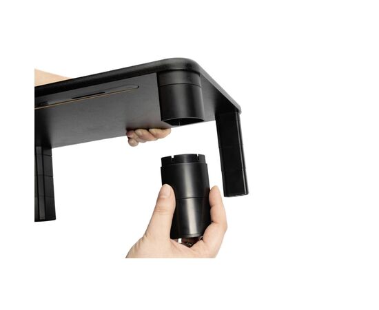 Подставка для монитора Digitus Ergonomic Monitor Riser, black (DA-90458), изображение 5