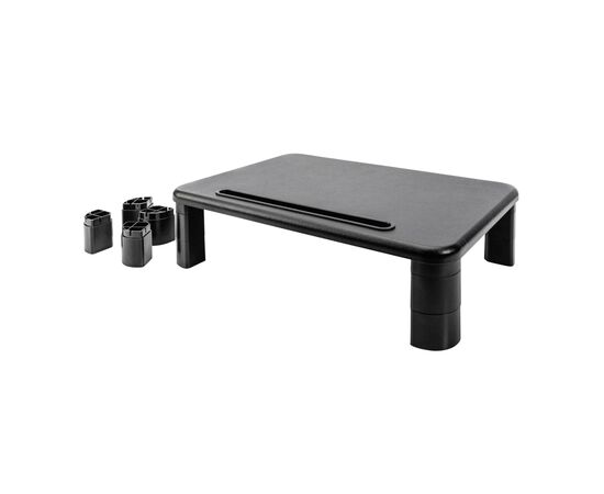 Подставка для монитора Digitus Ergonomic Monitor Riser, black (DA-90458), изображение 9