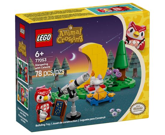 Конструктор LEGO Animal Crossing Наблюдение за звездами с Celeste (77053)