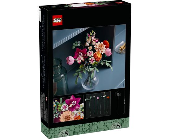 Конструктор LEGO Botanicals Милий рожевий букет квітів (10342), зображення 9 Конструктор LEGO Botanicals Милий рожевий букет квітів (10342), зображення 9