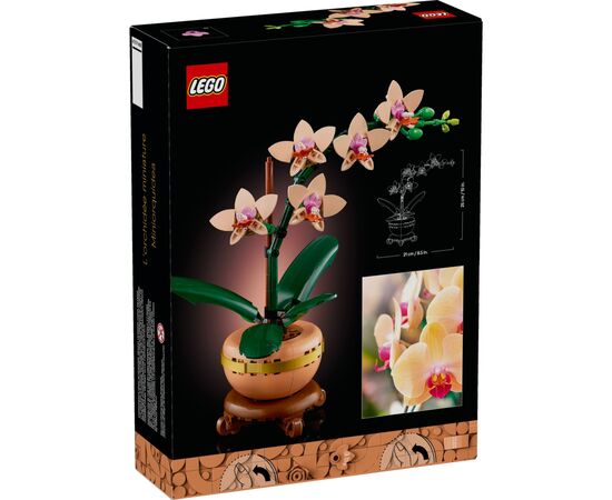 Конструктор LEGO Botanicals Міні орхідея (10343), зображення 7 Конструктор LEGO Botanicals Міні орхідея (10343), зображення 7