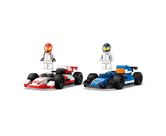 Конструктор LEGO City Автомобили для гонок F1 команд Williams Racing и Haas F1 (60464), изображение 3 Конструктор LEGO City Автомобили для гонок F1 команд Williams Racing и Haas F1 (60464), изображение 3