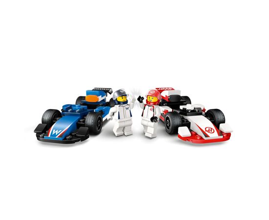 Конструктор LEGO City Автомобили для гонок F1 команд Williams Racing и Haas F1 (60464), изображение 4 Конструктор LEGO City Автомобили для гонок F1 команд Williams Racing и Haas F1 (60464), изображение 4