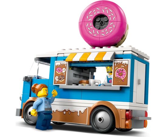 Конструктор LEGO City Грузовик с пончиками (60452), изображение 4 Конструктор LEGO City Грузовик с пончиками (60452), изображение 4
