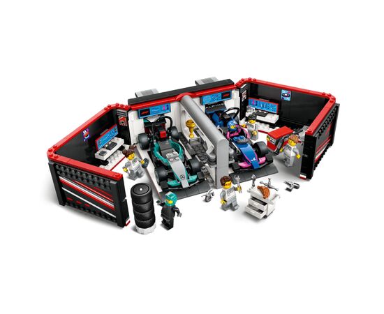 Конструктор LEGO City Гараж F1 та автомобілі Mercedes-AMG і Alpine (60444), зображення 3