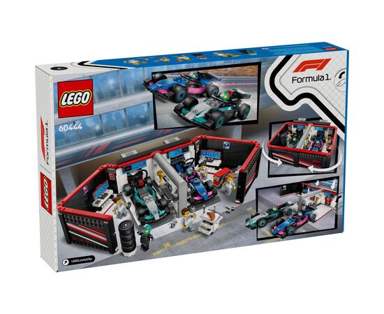 Конструктор LEGO City Гараж F1 та автомобілі Mercedes-AMG і Alpine (60444), зображення 7