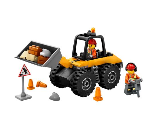 Конструктор LEGO City Желтый строительный автопогрузчик (60450), изображение 2