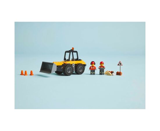 Конструктор LEGO City Желтый строительный автопогрузчик (60450), изображение 8