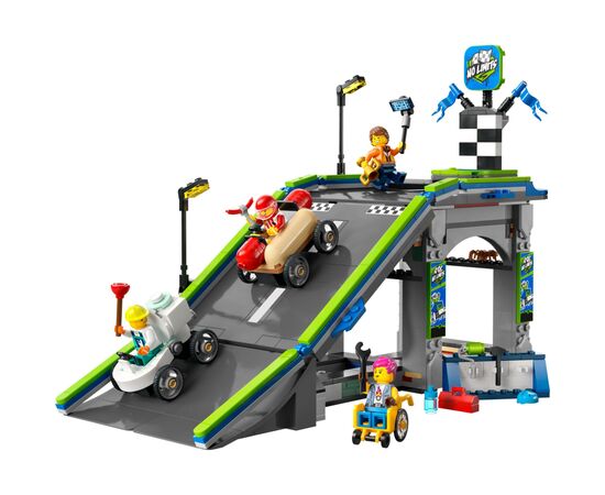 Конструктор LEGO City Никаких ограничений: Автодром для гоночных автомобилей (60460), изображение 2 Конструктор LEGO City Никаких ограничений: Автодром для гоночных автомобилей (60460), изображение 2
